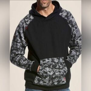 ARIAT FR DuraStretch Patriot Hoodie.Size L